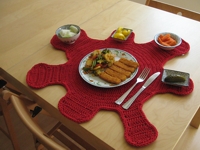 ravelry Magic Carpet Studio Crochet Placemat Splash